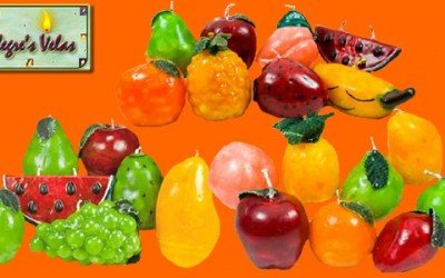 Velas en forma de Frutas